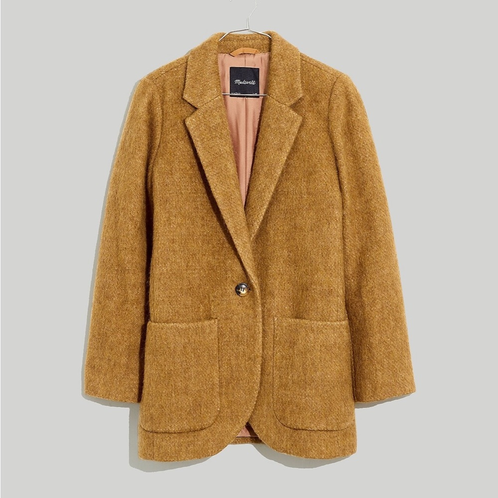 Madewell Larsen Blazer in Boucle, size M NEW